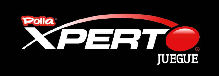 Logotipo de Polla Xperto sobre fondo oscuro